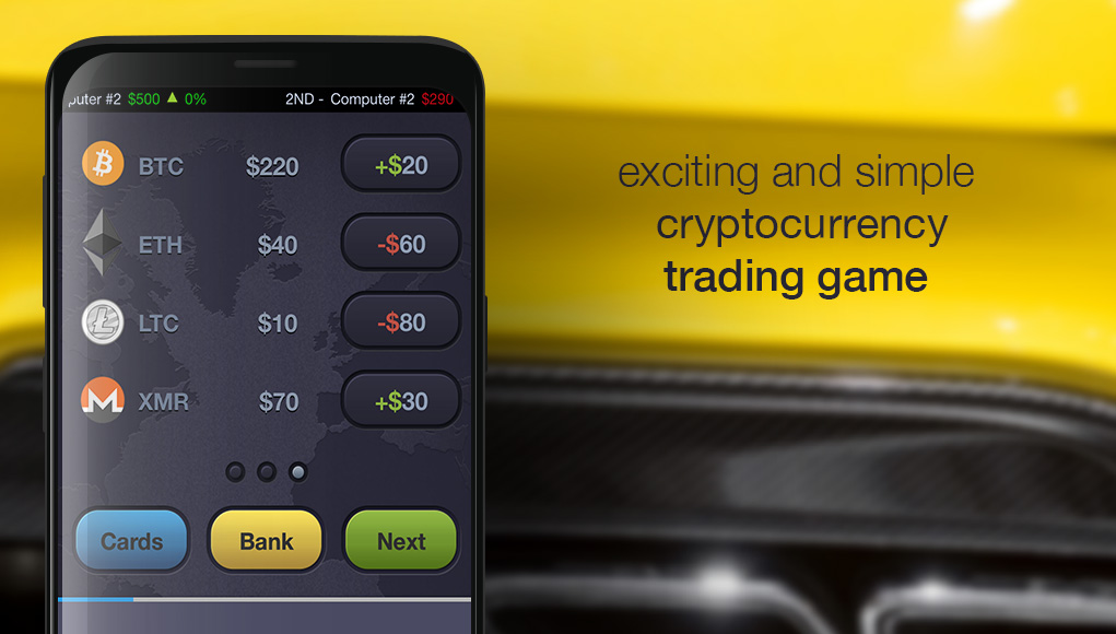 Infinte Software has launched a new cryptocurrency trading game for Android devices.